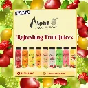 ALPHA 8 Natural Energizer & Immunity Booster, Healthy Juice, High Fiber, Real Natural Taste Juice (Mix (Combo), Pack of 24)